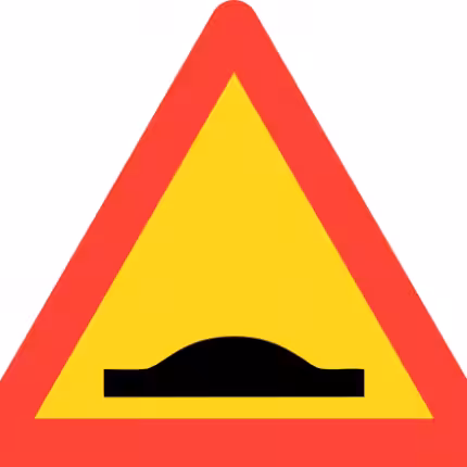 TW332 Triangle 900mm Speed Humps
